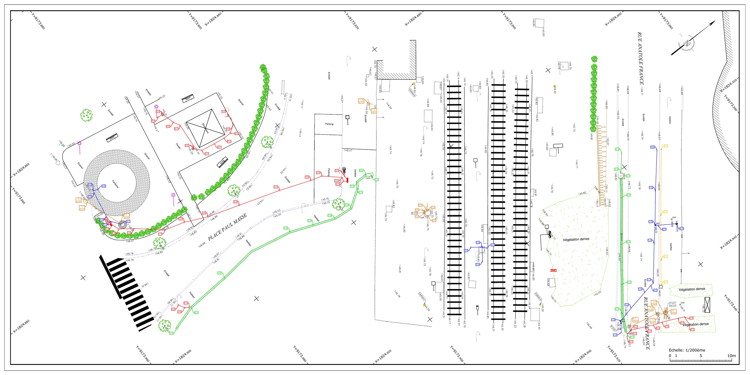 Exemple de plan IC réalisé par 2G TOPO